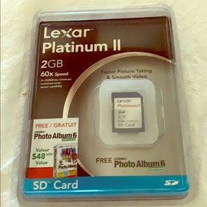 LEXAR PLATINUM II SD CARD